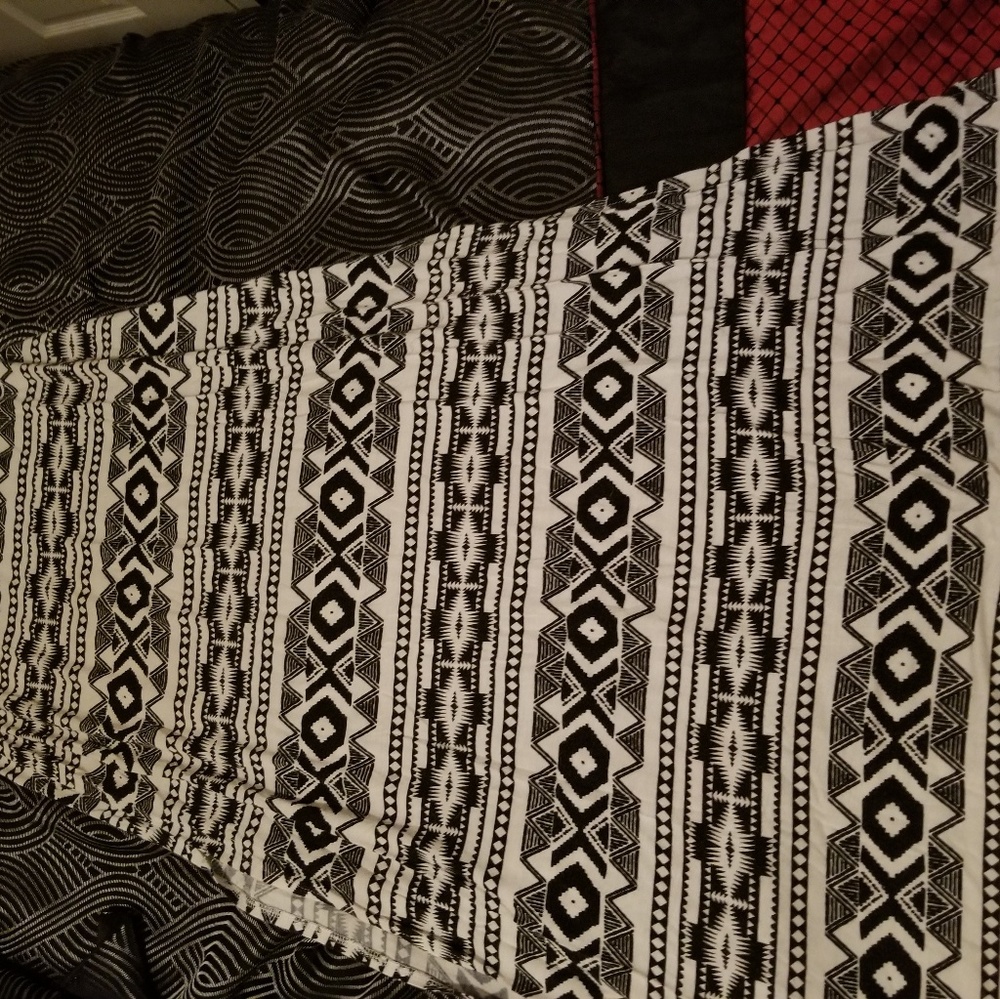 mint condition maxi skirt opens on sides